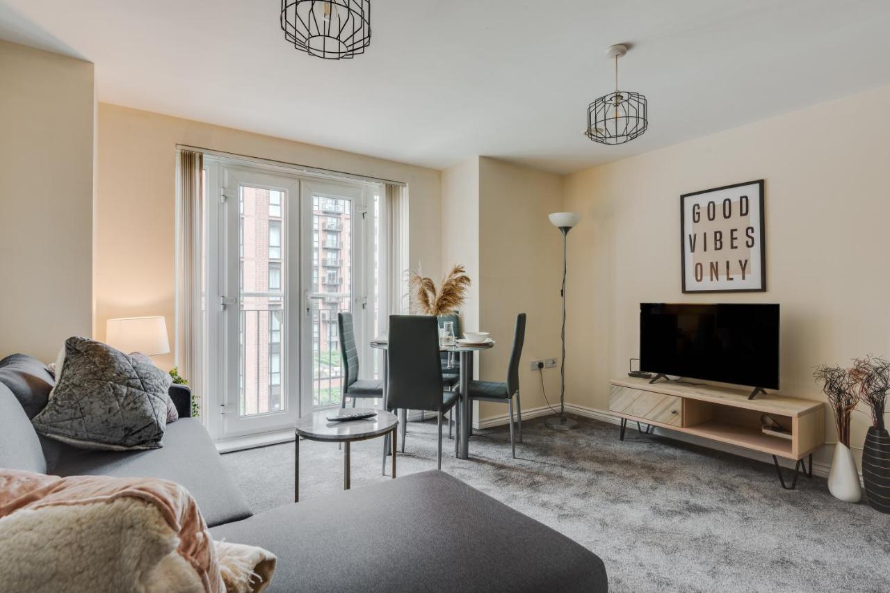 Stylish 2 Bed Manchester Flat 外观 照片